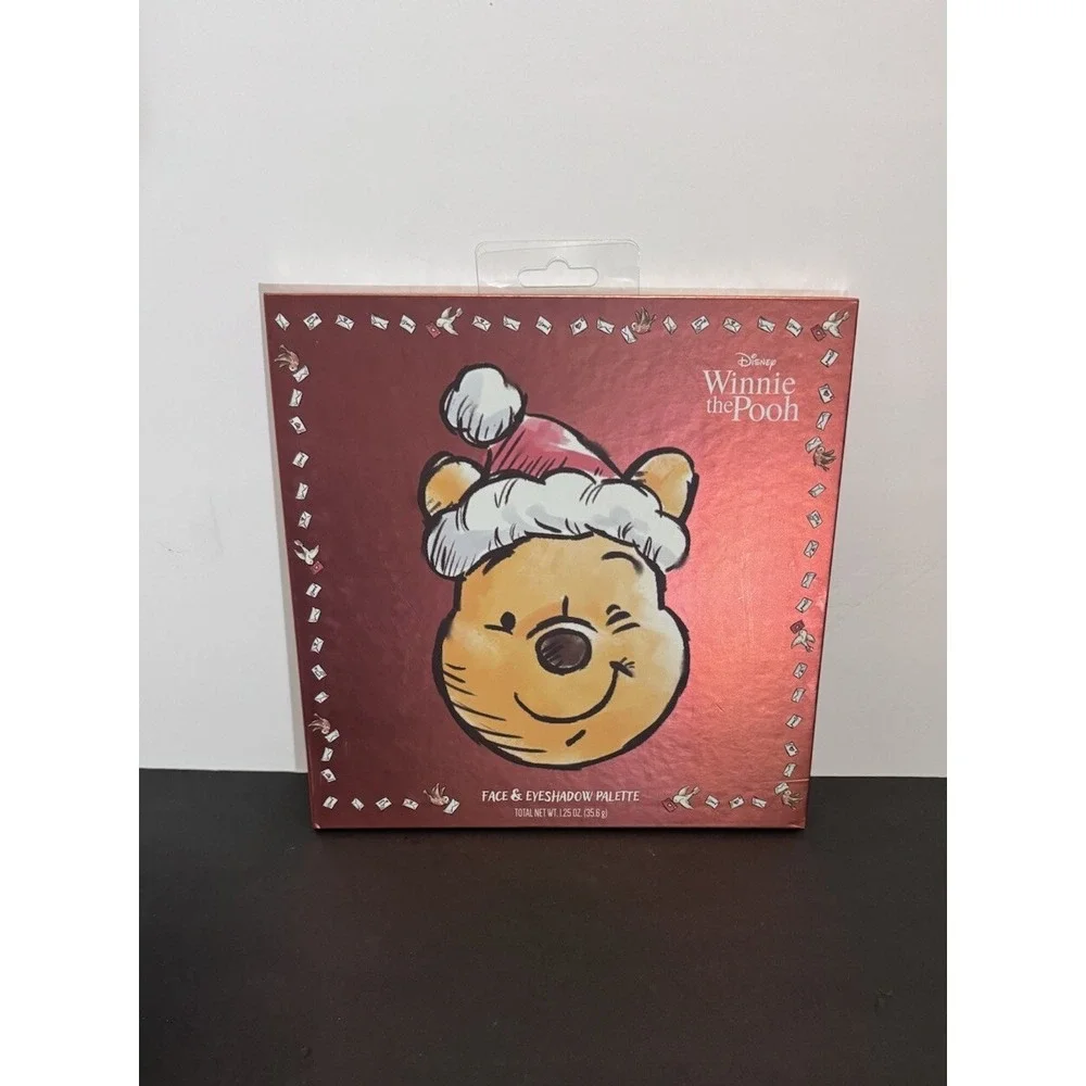 RARE Taste Beauty X Winnie The Pooh Christmas Face & Eyeshadow Palette Large NEW